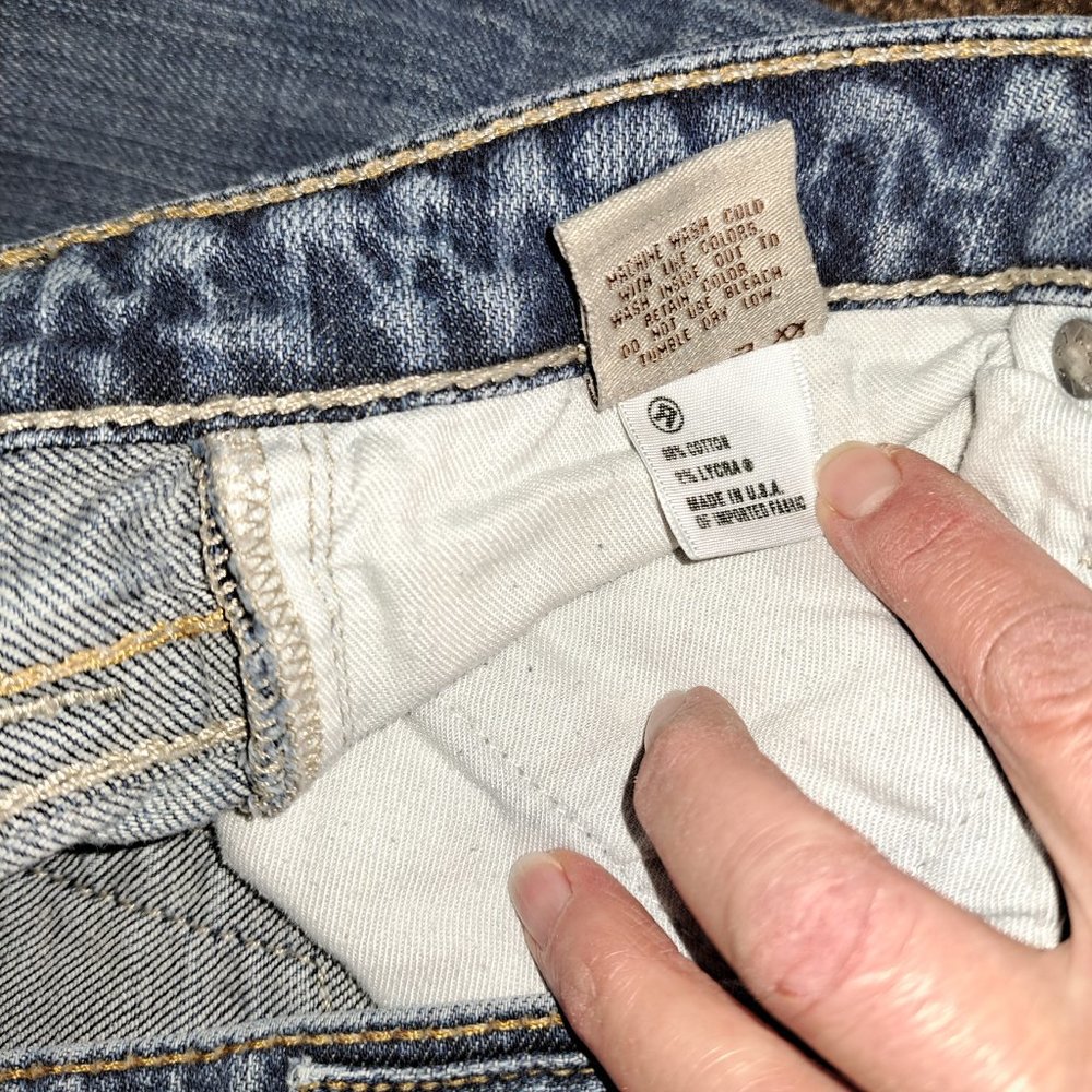 💫Big Star Casey Embroidered Distressed Jeans 27L - Picture 13 of 13